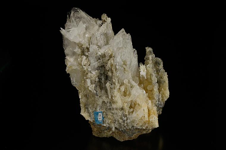 COLEMANITE on CALCITE
